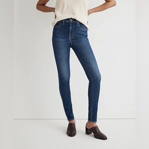 10” Madewell High-Rise Skinny Jeans